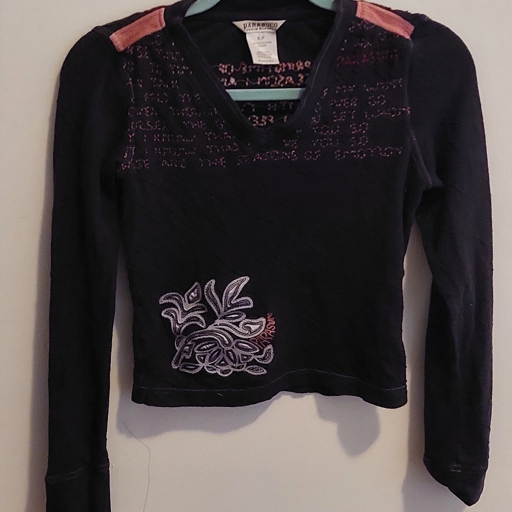 Vintage long sleeve top